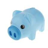 Maxbell Blue Plastic Animal Piggy Bank Saving Cash Coin Money Box Children Kids Gift