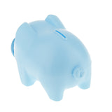 Maxbell Blue Plastic Animal Piggy Bank Saving Cash Coin Money Box Children Kids Gift