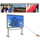 Maxbell Extendable Pole 2M Portable Telescopic Handheld Flag Pole -Blue