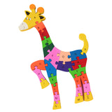 Maxbell Kids Wooden Giraffe Puzzle Educational Toys