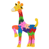 Maxbell Kids Wooden Giraffe Puzzle Educational Toys