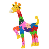 Maxbell Kids Wooden Giraffe Puzzle Educational Toys