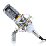 Maxbell Pro Condenser Microphone Mic Sound Studio Recording Dynamic White