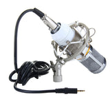 Maxbell Pro Condenser Microphone Mic Sound Studio Recording Dynamic White