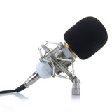 Maxbell Pro Condenser Microphone Mic Sound Studio Recording Dynamic White