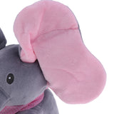 Maxbell Electric elephant ears will hide peekaboo plush toys GREY Pink