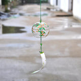 Maxbell Wind Chime Glass Wind Bell Window Garden Decor Ornament in Japanse Style #3