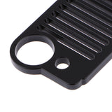 Maxbell Stainless Steel Key Chain Grill for Jeep Key Ring CJ JK TJ YJ XJ-Black