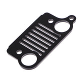 Maxbell Stainless Steel Key Chain Grill for Jeep Key Ring CJ JK TJ YJ XJ-Black
