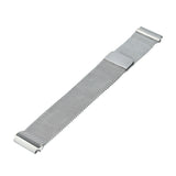 Maxbell Universal Watch Mesh Loop Wrist Band Strap Magnetic Clasp Replacement Silver