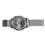 Maxbell Universal Watch Mesh Loop Wrist Band Strap Magnetic Clasp Replacement Silver