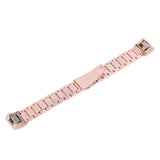 Maxbell Metal Watch Bands Replacement Bracelet for Fitbit Charge 2  Rose Gold