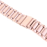 Maxbell Metal Watch Bands Replacement Bracelet for Fitbit Charge 2  Rose Gold