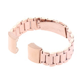 Maxbell Metal Watch Bands Replacement Bracelet for Fitbit Charge 2  Rose Gold