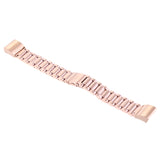 Maxbell Metal Watch Bands Replacement Bracelet for Fitbit Charge 2  Rose Gold