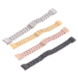 Maxbell Metal Watch Bands Replacement Bracelet for Fitbit Charge 2  Rose Gold