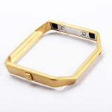 Maxbell Metal Frame Holder Replace Shell for Blaze Smart Watch Gold