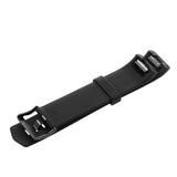 Maxbell 3D Silicone Gel Wrist Band Strap +Buckle For Fitbit Charge 2 Bracelet Black