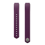 Maxbell Silicone Soft Adjustable Replacement Wrist Watch Band For Fitbit Alta Purple