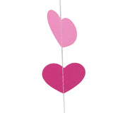 Maxbell 4M Heart Paper Garland Strings Wedding Party Baby Shower Hanging Decoration