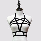 Maxbell Women Handmade Harness Adjustable Body Cage Waist Belt Strap