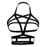 Maxbell Women Handmade Harness Adjustable Body Cage Waist Belt Strap