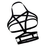 Maxbell Women Handmade Harness Adjustable Body Cage Waist Belt Strap