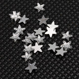 Maxbell 500pcs 6mm Star-shaped Rhinestones for Nail Art Craft Clear