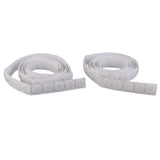 Maxbell Phenovo Self Adhesive Hook Loop Coins Dots 16mm 140Pcs White