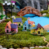 Maxbell Miniature Dollhouse Bonsai Craft Garden Resin Landscape DIY Villa Decor 4pcs