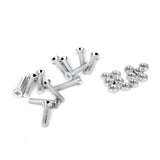 Maxbell 3pcs Non-Slip Racing Sport Manual Car  Truck Pedals Pad Cover Set Silver