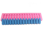 Maxbell Picket Fence Silicone Fondant Cake Decorating Mold Chocolate Baking Mould
