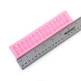 Maxbell Picket Fence Silicone Fondant Cake Decorating Mold Chocolate Baking Mould