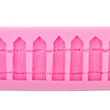 Maxbell Picket Fence Silicone Fondant Cake Decorating Mold Chocolate Baking Mould