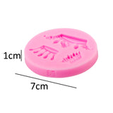 Maxbell Crown Pattern Silicone Clay Chocolate Soap Mold Mould For Fondant Cake