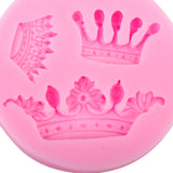 Maxbell Crown Pattern Silicone Clay Chocolate Soap Mold Mould For Fondant Cake