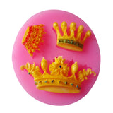 Maxbell Crown Pattern Silicone Clay Chocolate Soap Mold Mould For Fondant Cake