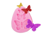 Maxbell Butterfly Pattern Silicone Clay Chocolate Soap Lace Mold Mould