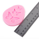 Maxbell Butterfly Pattern Silicone Clay Chocolate Soap Lace Mold Mould