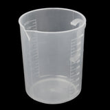 Maxbell 1000ml Transparent Plastic Graduated Beaker with Handle