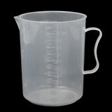 Maxbell 1000ml Transparent Plastic Graduated Beaker with Handle