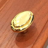 Maxbell Golden Zinc Alloy Cabinet Pull Knob Zinc Alloy Kitchen Furniture Cabinet Cupboard Drawer Hardware