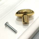 Maxbell Golden Zinc Alloy Cabinet Pull Knob Zinc Alloy Kitchen Furniture Cabinet Cupboard Drawer Hardware