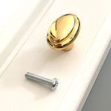 Maxbell Golden Zinc Alloy Cabinet Pull Knob Zinc Alloy Kitchen Furniture Cabinet Cupboard Drawer Hardware