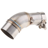 Maxbell Motorcycle Exhaust Connecting Middle Mid Link Pipe for Kawasaki Z250SL