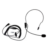 Maxbell 2Pin PTT Mic Headphone Walkie Talkie Headsets For HYT TYT UV5R 888S