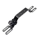 Maxbell Aluminum Alloy CNC DSLR Camera Handle Grip Stabilizer Hand Grip Mount with Ball Head - Black