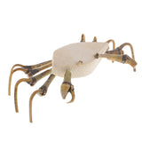 Maxbell Cute Crab Bamboo Handcrafts Wooden Crab Kids Gifts Toys Aquarium Garden Decoration