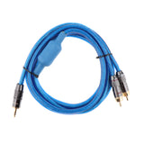 Maxbell RCA Cable 3.5mm Male To 2-Male RCA Cable Splitter Audio RCA Male Cable 2m