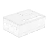 Maxbell Case Cover Enclosure Shell Box w/ Air Hole for Raspberry Pi 3B+/3B/2B Clear